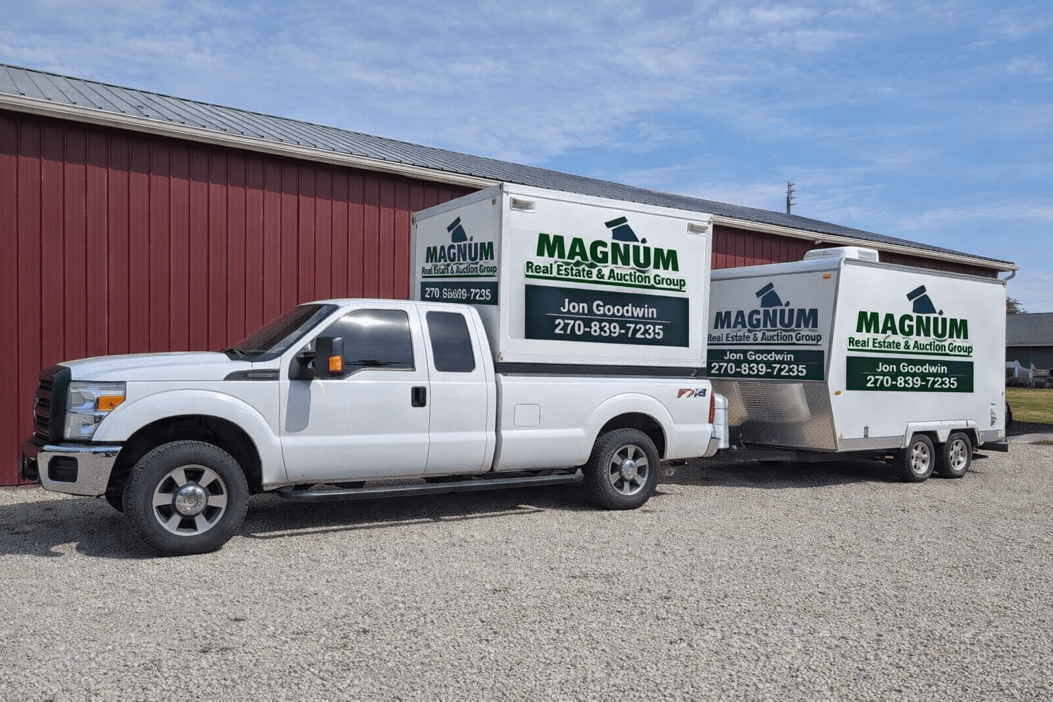 Auction event, equipment, or featured property